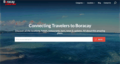Desktop Screenshot of boracayinformer.com